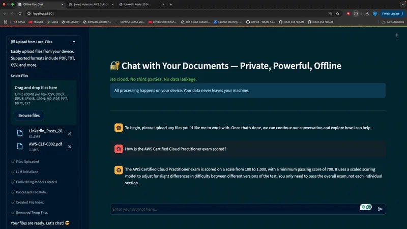 Offline Doc Chat